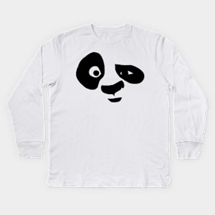 The Big Fat Panda Kids Long Sleeve T-Shirt